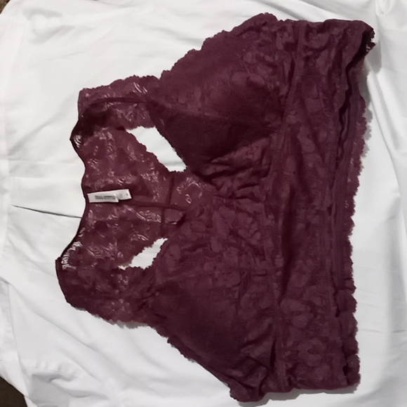 Zenana Outfitters Other - Eggplant purple PLUS SIZE BRALETTE